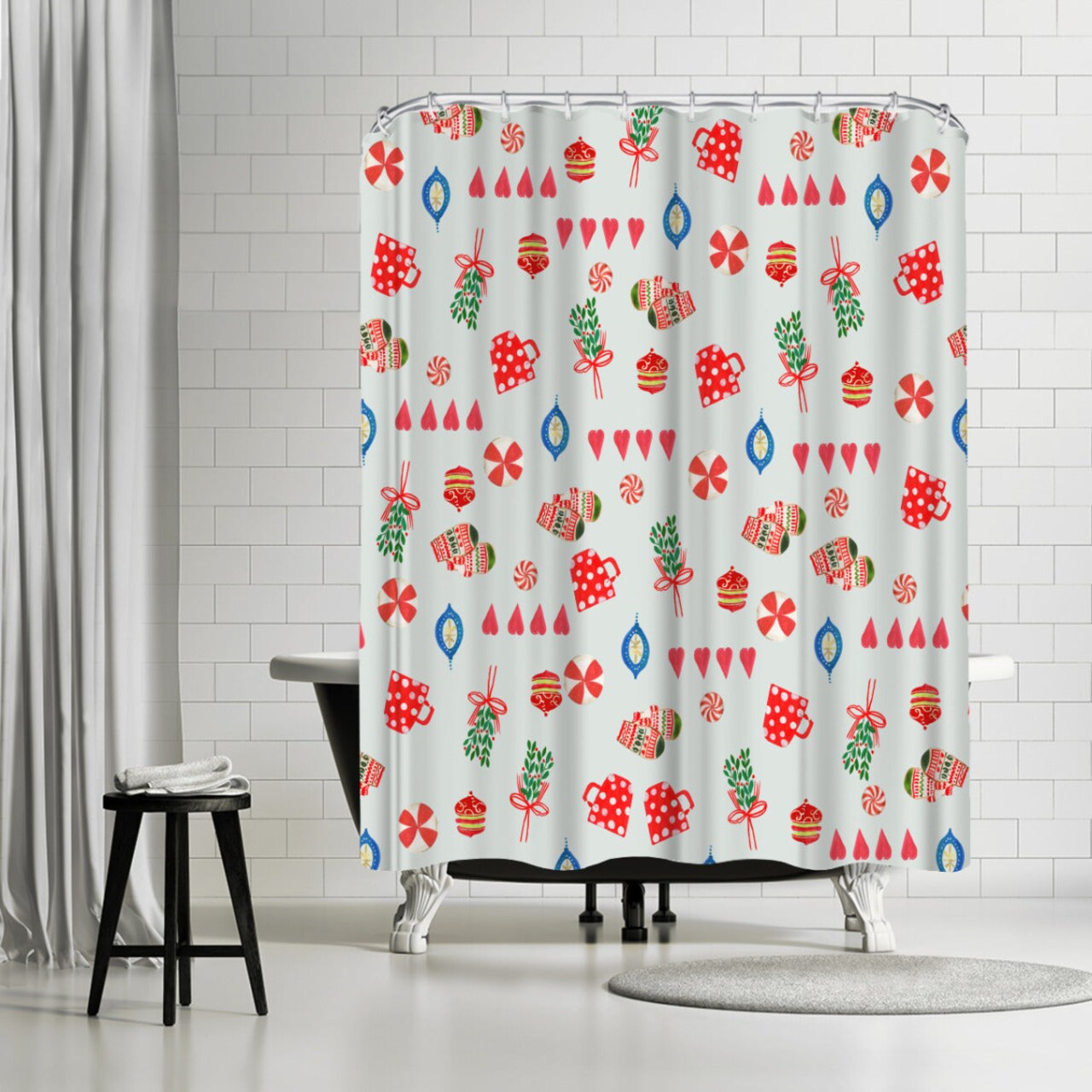 Best Morning by PI Creative Art Shower Curtain 71&#x22; x 74&#x22;